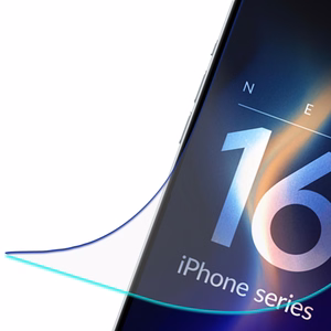 3mk FlexibleGlass hybridi lasi iPhone 16:lle