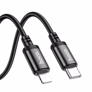 Hoco X89 kaapeli USB C - Lightning PD 27W 2 m musta