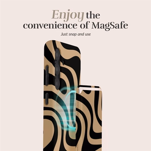 MIO Swirl Magsafe Suojakuori kortinpidikkeellä