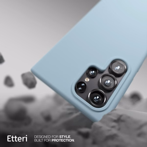 Etteri Silikoninen Mag Suojakuori Samsung Galaxy S25 Ultralle vaaleansininen