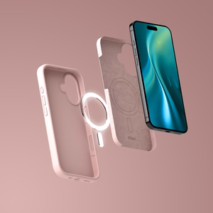 Etteri Silicone Mag suojakuori iPhone 17 vaaleanpunainen