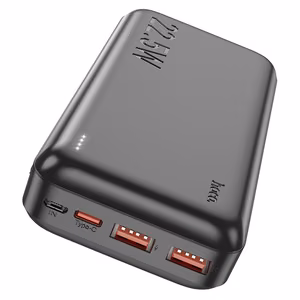 Varavirtalähde Power Bank Hoco J101A PD 20W + Quick Charge 3.0 22.5W 20000 mAh musta