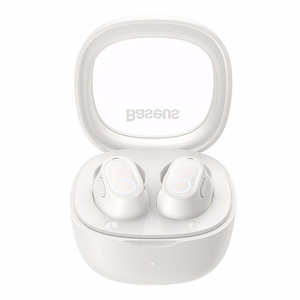 Baseus Bowie WM02 TWS Bluetooth 5.0 langattomat kuulokkeet (valkoinen)
