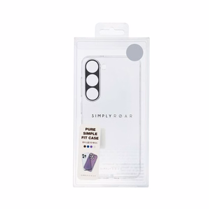 Roar Pure Simple Fit kuori Samsung Galaxy S24 / S25 kirkas