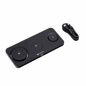 FORCELL F-ENERGY MagNetix 3w1 Qi2 20,5W langaton laturi MagSafe-yhteensopiva musta