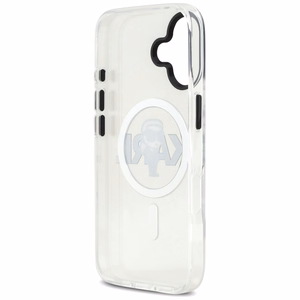 Karl Lagerfeld IML Karl Sketch Logo MagSafe Suojakuori iPhone 17:lle - Läpinäkyvä