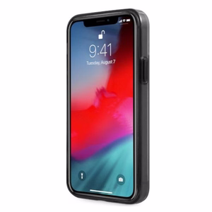 BMW Sandblast kotelo iPhone 12 Pro Max - läpinäkyvä - läpinäkyvä