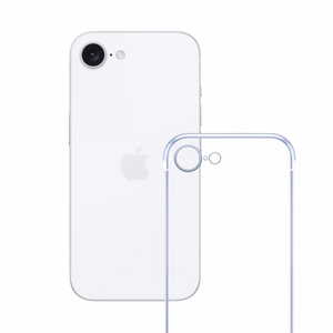 3mk Just20g Clear Case Suojakuori Apple iPhone 16E:lle - läpinäkyvä