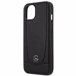 Mercedes MEHCP14MARMBK iPhone 14 Plus 6.7 musta / musta kovakuori Leather Urban