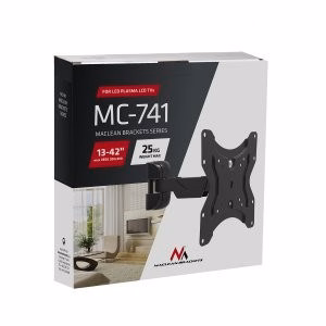 Maclean MC-741 TV-kiinnike 106,7 cm (42") musta