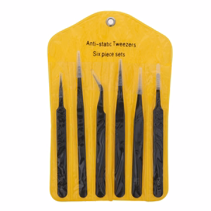6 tarkkuuspinsettien setti