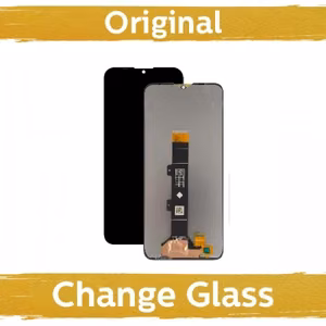 LCD-näyttö yhteensopiva Motorola E20 / XT2155 / musta (Uusittu: Kiina)