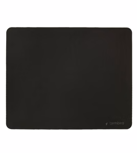 Mousepad 220 x 180 x 2 mm with non-slip rubber underside MP-S-BK black