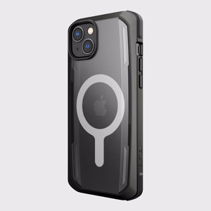 Raptic X-Doria Secure Case iPhone 14 Plus MagSafe panssaroitu suojus musta