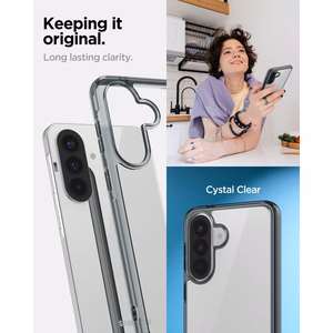 Spigen Ultra Hybrid -suojakuori Samsung Galaxy A57 5G:lle space clear