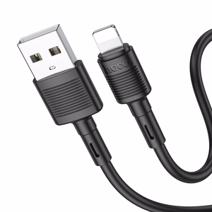 Hoco USB-A - Lightning -kaapeli 2,4A 1 m X83 - musta