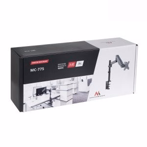 Maclean MC-775 näytönkiinnike / jalusta 81,3 cm (32") harmaa pöytä