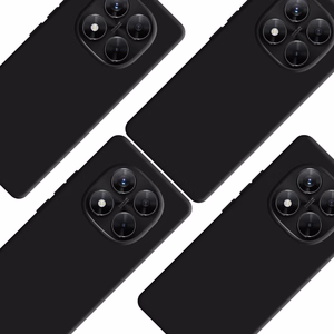 3mk Matt Case Pro Xiaomi Redmi Note 14 PRO 5G / POCO X7 5G:lle - Matta musta