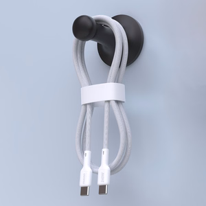 Dudao L9C Max 240W PD USB-C - USB-C Kaapeli 1,2m - Valkoinen