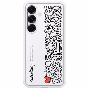 Samsung Flipsuit suojakuori Samsung Galaxy S25+ -puhelimelle valkoinen
