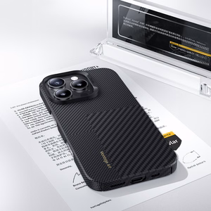 Benks Montage Magnetic Armor Air Kevlar Case PC Frame 600D+1500D (M064) for Iphone 16 Plus black