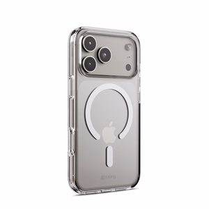 Crong Clear MAG Cover MagSafe suojakuori iPhone 17 Pro -laitteelle, läpinäkyvä