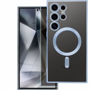 Suojakuori Samsung S26 ULTRA:lle Electro Mag Cover yhteensopiva MagSafen kanssa sininen