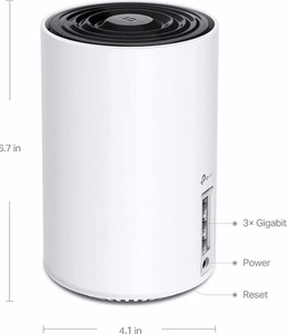 Langaton reititin TP-Link Deco XE75 Wi-Fi 6E Mesh 5400 Mbps 3 kpl