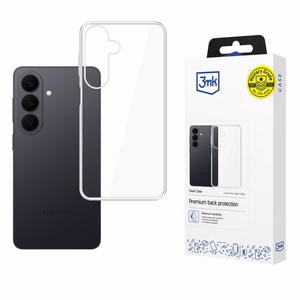 3mk Clear Case -suojakuori mallille Samsung Galaxy S26 FE – läpinäkyvä