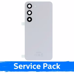 Takakuori yhteensopiva Samsung S911 S23 / Cream / (Service Pack)
