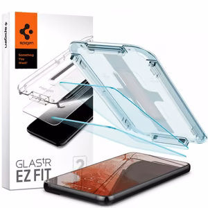 Spigen Glas.tR EZ Fit karkaistu lasi Samsung Galaxy S22 - 2 kpl.