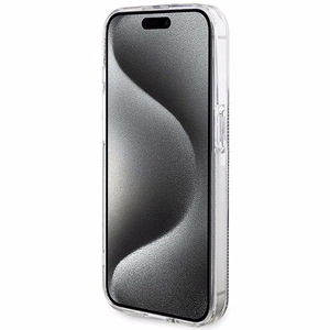 Guess suojakuori iPhone 15 Pro GUHCP15MH4PSEGW 4G Gold Stripe ruskea
