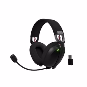 Fury Gaming Headset Fukiya F6 Bluetooth Over-Ear Microphone Black Wireless
