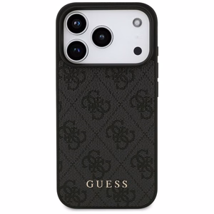 Guess 4G Classic suojakuori mallille iPhone 17 Pro / 18 Pro – musta