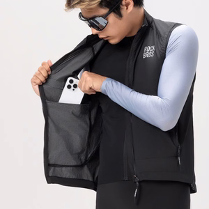 Rockbros YDMJ003 Windproof Vest Spring/Autumn Size L - Black