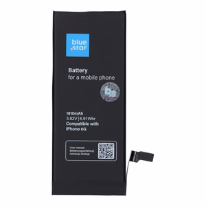 Akku iPhone 6:lle 1810 mAh Blue Star HQ