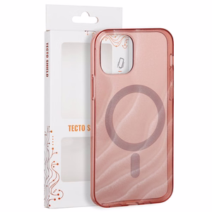 Tecto Shield Desert Mag -suojakuori mallille iPhone 12 / 12 Pro 6,1", terrakotanvärinen
