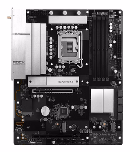 ASROCK B860 Rock WiFi 7 Intel B860 LGA 1851 (Socket V1) ATX RAM DDR5-SDRAM 4xSlots Wi-Fi Yes Bluetooth Yes 3xNumber of M.2 (M) slots B860ROCKWIFI7 (Mainboard)