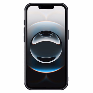 Nillkin Iceblade Prop Magneettinen Suojakuori jalustalla iPhone 16e / 17e:lle - musta