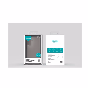 Nillkin Super Frosted Shield Pro suojakuori Samsung Galaxy A57 5G:lle läpikuultava musta