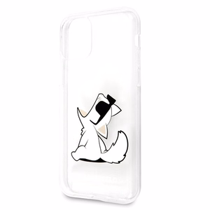 Karl Lagerfeld Choupette Fun iPhone 11 / Xr Suojakuori - Läpinäkyvä