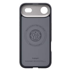 Spigen Nano Pop Mag Magsafe Suojakuori iPhone 17 Air:lle Black Sesame
