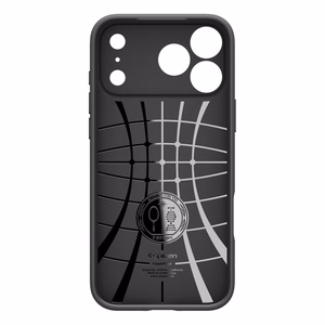 Spigen Liquid Air suojakuori mallille iPhone 18 Pro Max / 17 Pro Max – väri: mattamusta