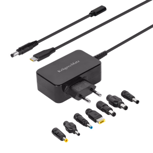 Kruger&Matz-yleisvirtalähde Power Delivery -tuella ja 7 liitinpäällä, 45 W