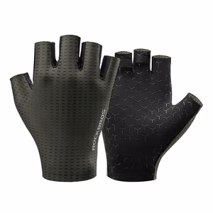 Rockbros Breathable Short Finger Cycling Gloves, Size: S - Green