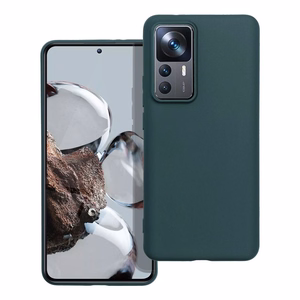 Matt Suojakuori Xiaomi 12T/12T Pro:lle tummanvihreä