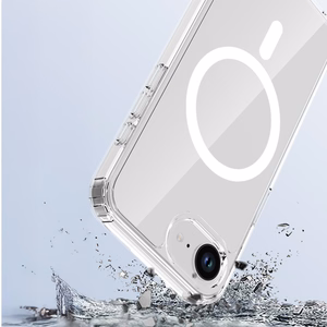 3mk Armor MagCase Suojakuori iPhone 16E:lle - läpinäkyvä