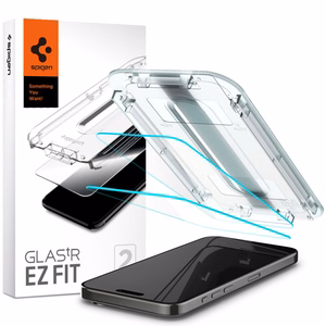 Spigen tempered glass GLAS.TR "EZ FIT" 2-pack for iPhone 15 Pro Max 6,7" clear