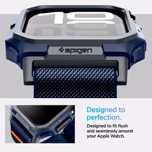 Spigen Lite Fit "Pro" Strap for Apple Watch 10 46mm - Navy Blue