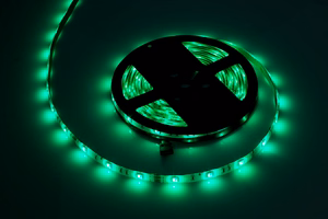 Rebel RGB LED-nauha, 5 m, 150× 5050 SMD, vesitiivis, valkoinen PCB